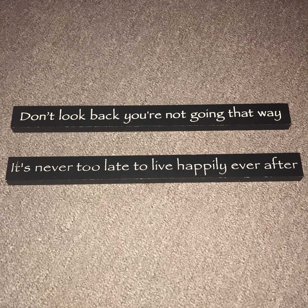 🔴2 Decorative Inspirational Blocks!🔴